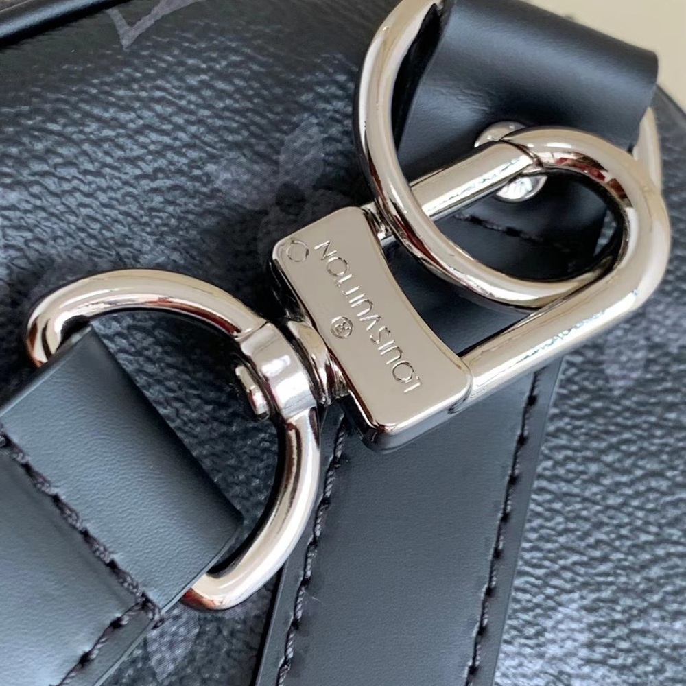 Louis Vuitton Monogram Eclipse KEEPALL BANDOULIèR… - image 6